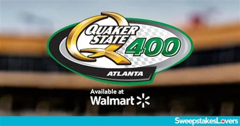 Quaker State: Road To The Quaker State 400 Sweepstakes.